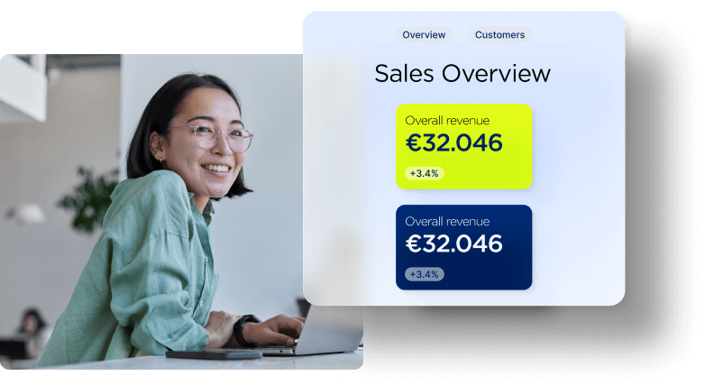 Test 0 245 Visual of sales and revenue overview