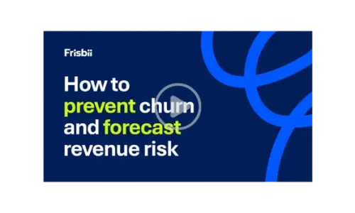 how to prevent churn and forecasting revenue risk.